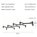 Crown Major Chandelier Nordic Tube Silver Chandelier Modern Led Art Designer Luxury Chandelier For Kitchen Hotel Big Chandelier Wattsspeed