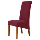 Large Size Banquet Adjustable Chair Cover Jacquard Chairs Spandex Cover Seat Covers for High Back Chairs Dining Room Hotel Home Wattsspeed