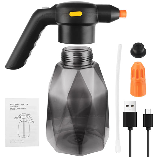 Electric Spray Bottle 2l, Rechargeable Battery Powered Spray