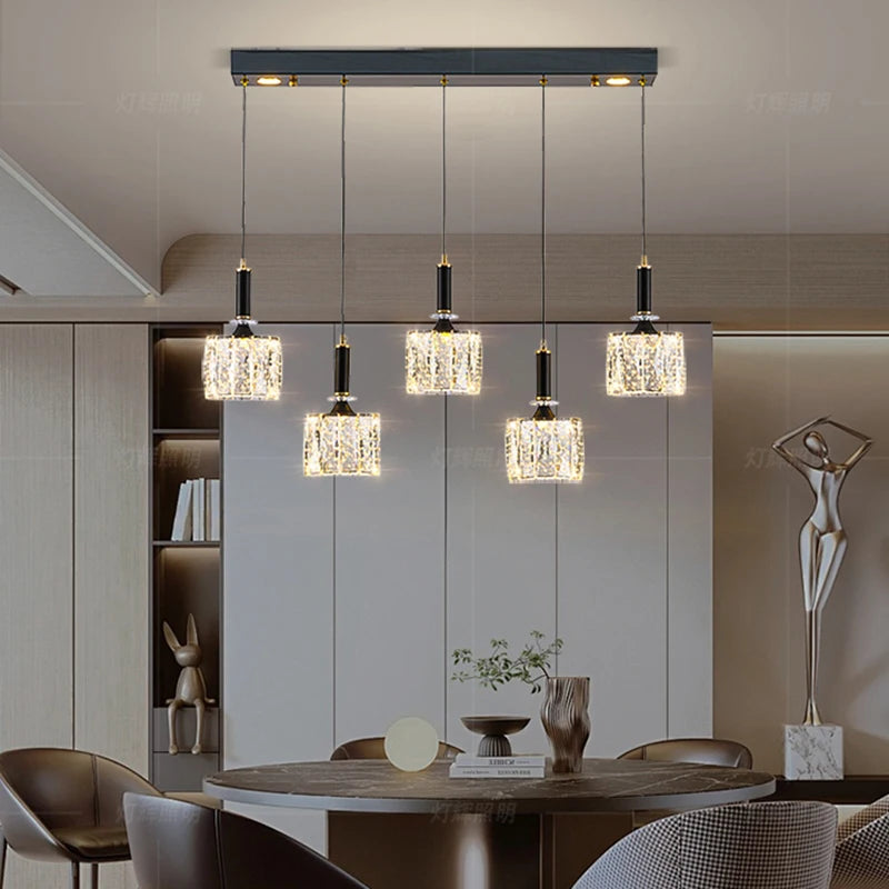 Modern restaurant crystal chandelier indoor ceiling chandelier indoor lighting chandelier LED chandelier chandelier type lightin