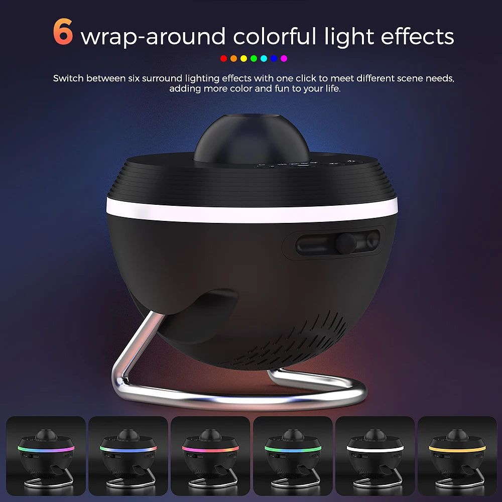 2024 newest 13 in 1 Ultra Clear Galaxy Projector with  MeteoUltra Clear Night Light Lamp Rotary Space Ball Planetarium Projector