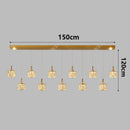 Modern restaurant crystal chandelier indoor ceiling chandelier indoor lighting chandelier LED chandelier chandelier type lightin Wattsspeed