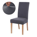 Durable Elastic Fabric Cover For Dining Chairs,Jacquard Chair Cover,Chairs Covers Stretch For Kitchens Home Living Room Decor Wattsspeed