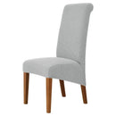 Large Size Banquet Adjustable Chair Cover Jacquard Chairs Spandex Cover Seat Covers for High Back Chairs Dining Room Hotel Home Wattsspeed