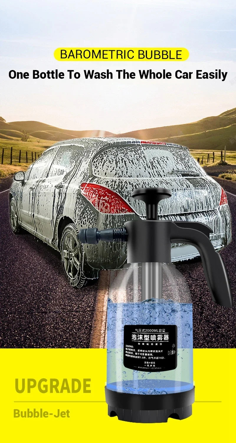 Pressure Foam Cannon Car Wash Sprayer Bottle For Thick Snow