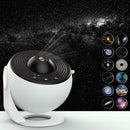 Galaxy Star Projector with 13 HD Film Slides 5W LED 6500K, 26.4m² Coverage Quiet Rotation Home Planetarium Night Light Wattsspeed