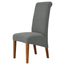 Large Size Banquet Adjustable Chair Cover Jacquard Chairs Spandex Cover Seat Covers for High Back Chairs Dining Room Hotel Home Wattsspeed