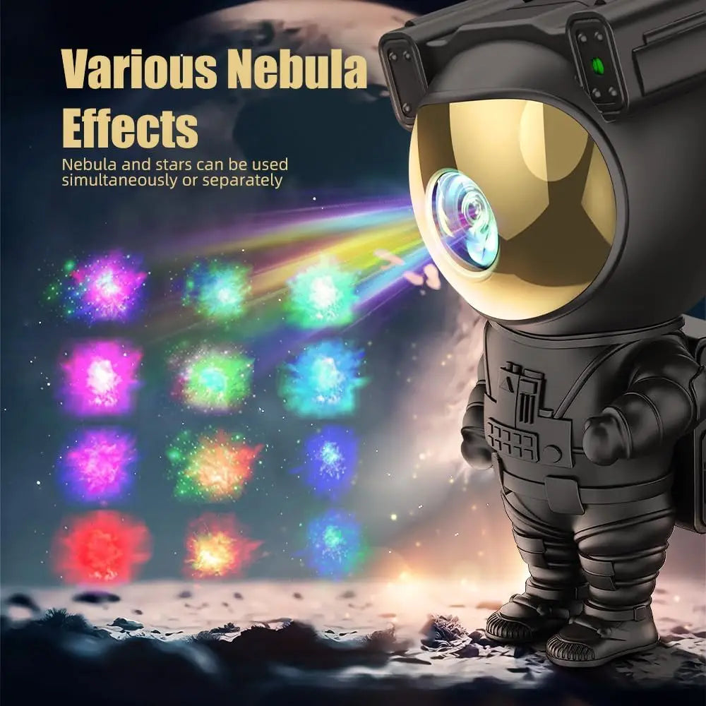 Galaxy Projector for Room Decor Astronaut Star Projector, Cool Stuff for Men's Bedroom Accessories, LED Nebula Light with Remote