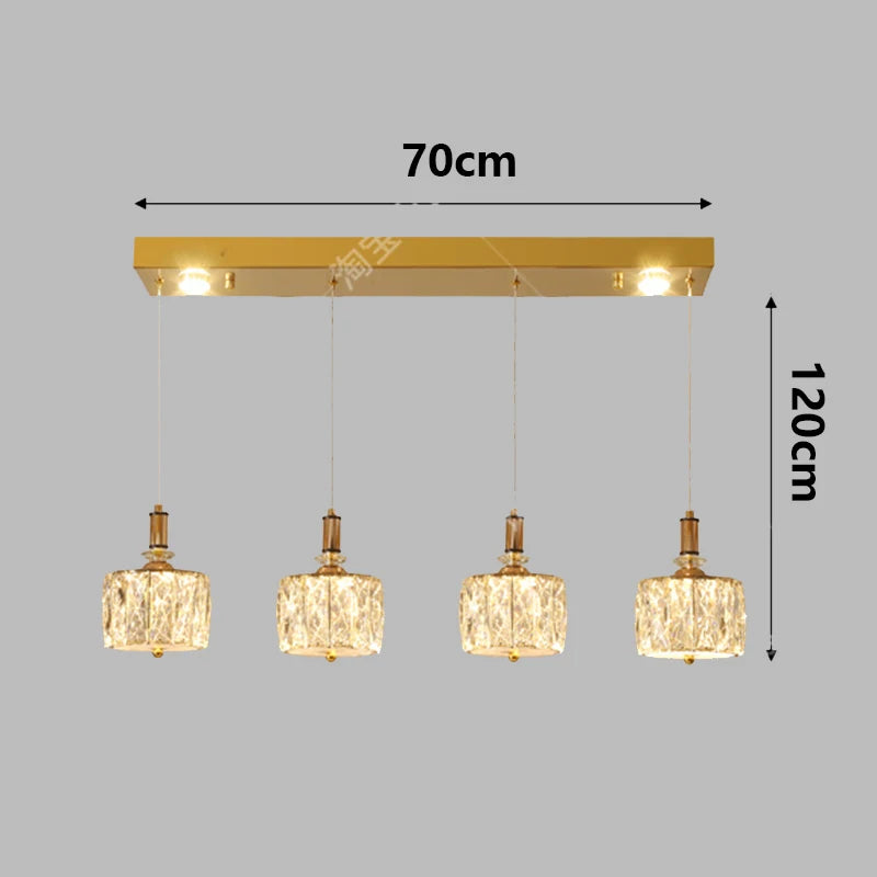 Modern restaurant crystal chandelier indoor ceiling chandelier indoor lighting chandelier LED chandelier chandelier type lightin