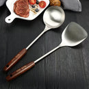 Kitchen Utensils Wok Spatula Iron And Ladle Tool Set Spatula For Stainless Steel Cooking Equpment Kitchen Accessories Essentials Wattsspeed