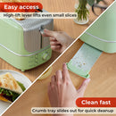 2 Slice Wide Slot Toaster with 7 Preset Temperature and Defrost Small Household Bread Maker Sandwich Maker Toaster US/EU plug Wattsspeed