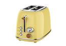 Retro 2-Slice Toaster with Grill, Multifunctional Smart Bread Toaster Kitchen Appliance Wattsspeed