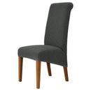 Large Size Banquet Adjustable Chair Cover Jacquard Chairs Spandex Cover Seat Covers for High Back Chairs Dining Room Hotel Home Wattsspeed