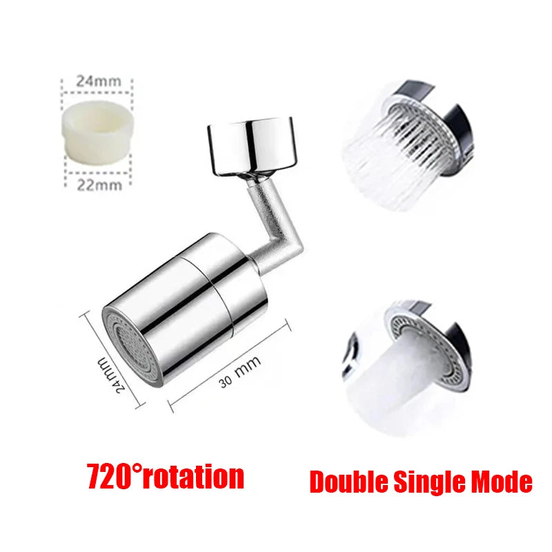 Rotatable Multifunctional Extension Faucet Aerator Kitchen S