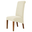 Large Size Banquet Adjustable Chair Cover Jacquard Chairs Spandex Cover Seat Covers for High Back Chairs Dining Room Hotel Home Wattsspeed
