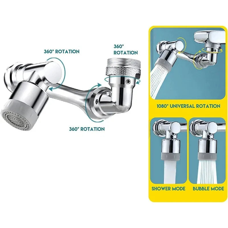 Rotatable Multifunctional Extension Faucet Aerator Kitchen S
