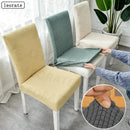 Durable Elastic Fabric Cover For Dining Chairs,Jacquard Chair Cover,Chairs Covers Stretch For Kitchens Home Living Room Decor Wattsspeed