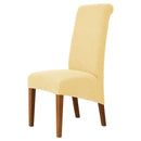 Large Size Banquet Adjustable Chair Cover Jacquard Chairs Spandex Cover Seat Covers for High Back Chairs Dining Room Hotel Home Wattsspeed