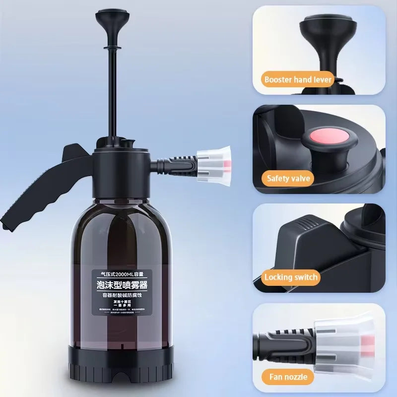 Pressure Foam Cannon Car Wash Sprayer Bottle For Thick Snow