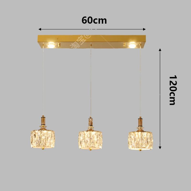 Modern restaurant crystal chandelier indoor ceiling chandelier indoor lighting chandelier LED chandelier chandelier type lightin