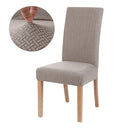 Durable Elastic Fabric Cover For Dining Chairs,Jacquard Chair Cover,Chairs Covers Stretch For Kitchens Home Living Room Decor Wattsspeed
