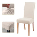 Jacquard Chair Cover, Durable Elastic Fabric Dining Chairs Cover, Stretch Covers For Kitchen Dining Room Chairs, Home Decor Wattsspeed