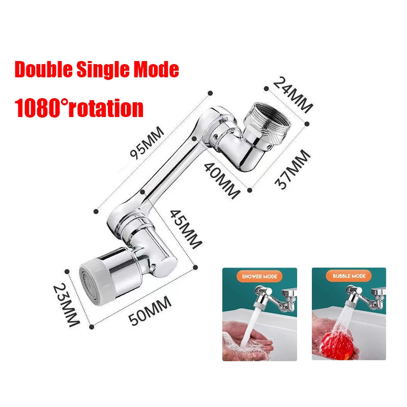 Rotatable Multifunctional Extension Faucet Aerator Kitchen S