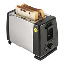 Toaster 2 Slice Wide Slot with 6 Preset Temperature and Timing Small Stainless Steel Bread Toaster with Manual Stop Wattsspeed