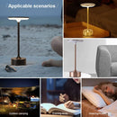 LED Table Lamp Touch Sensor Night Light USB Rechargeable Portable Bedroom Night Light Wireless Reading Lamp Restaurant Hotel Bar Wattsspeed