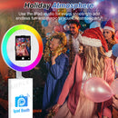 Universal Metal iPad Photo Booth with RGB Ring Light, Flight Case & 2YR Warranty - Factory Direct Wattsspeed