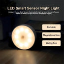 LED Night Light Smart Human Body Sensor with Digital Sensor Head Magnetic Suction Wireless-Use Eye Protect Night Lamp Wattsspeed