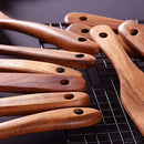Kitchen Sets Wooden Kitchen Utensils Cooking Wooden Spoons Wooden Spoons Soup Utensils Kitchen Cooking Sets Cooking Gifts1-10PC Wattsspeed