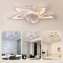 Smart Ceiling Fan with Lights Remote Control 6 Speeds Modern LED Fan Lamp Fixtures Kitchen Bedroom Household fan Wattsspeed