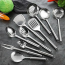 Kitchen Cookware Cooking Utensils Stainless Steel Shovel Soup Spoon Turner Utensils Dinnerware Cooking Tool Kitchen Gadgets Wattsspeed