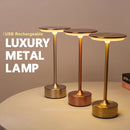 LED Table Lamp Touch Sensor Night Light USB Rechargeable Portable Bedroom Night Light Wireless Reading Lamp Restaurant Hotel Bar Wattsspeed